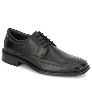 Mens Dockers Endow Black Leather Oxfords